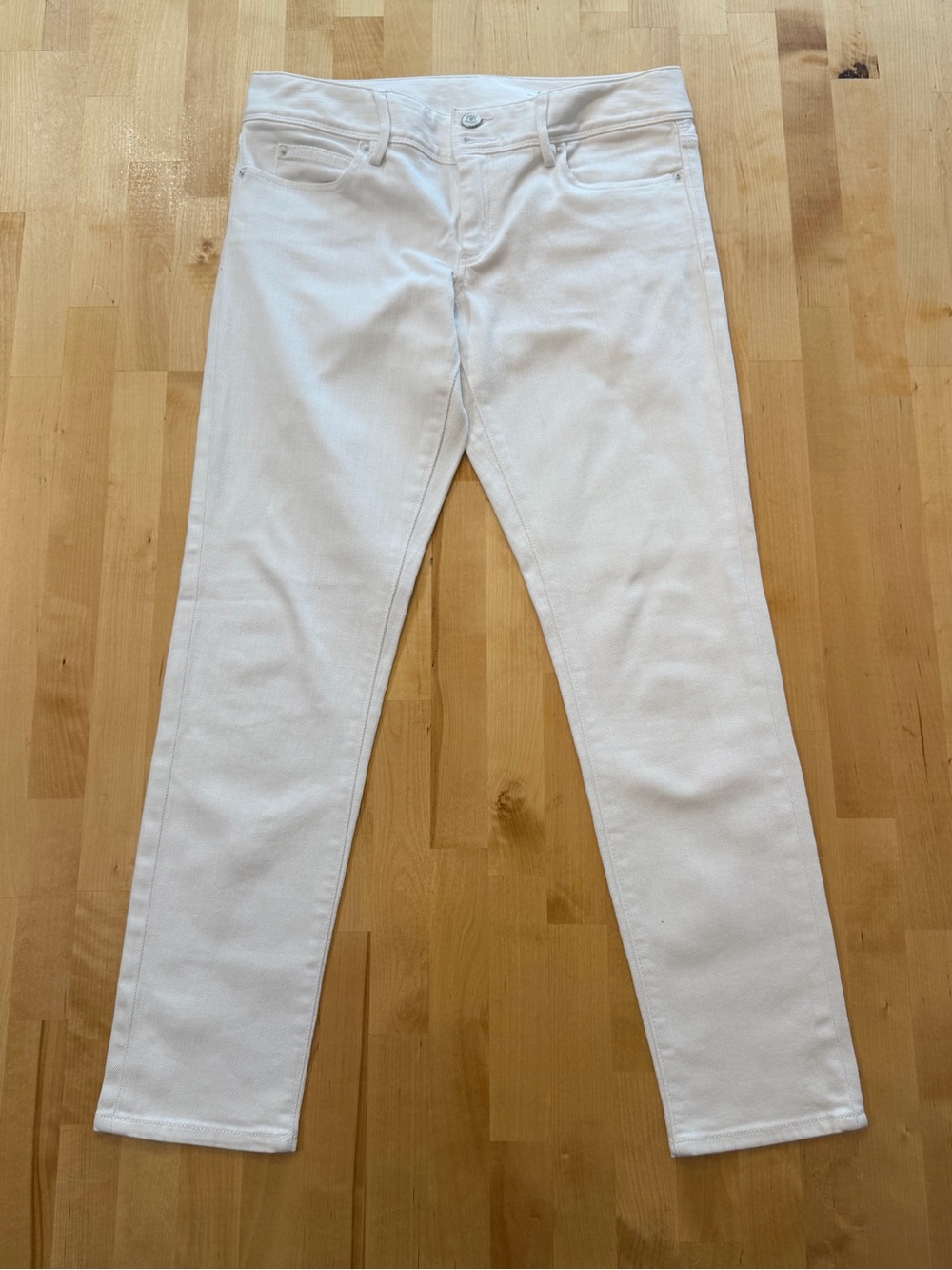 Lilly Pulitzer Worth Skinny Mini White Slim Jeans